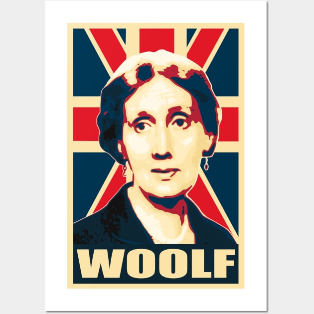 Virginia Woolf Wall Art by Nerd_art